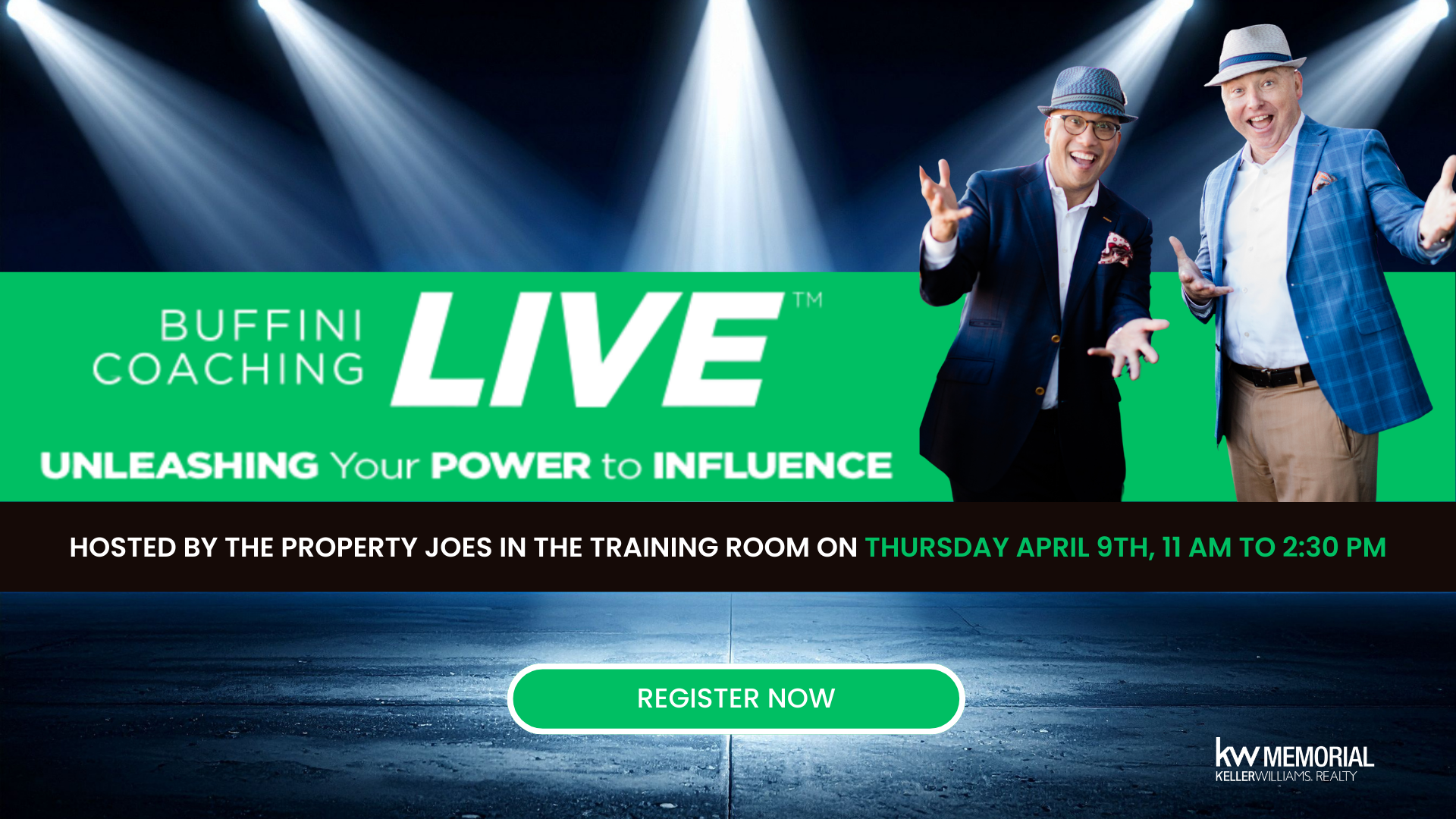 Buffini Coaching LIVE — Unleashing Your Power to Influence